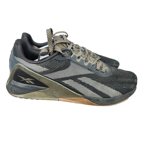 Reebok Nano X1 Cross Training Shoes Mens 14‎ Black Gray Sneakers GY1969